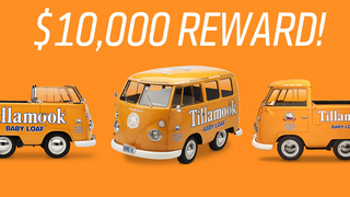 Some Moron Stole Tillamook's Three Shortened Cheese-Themed VW Buses